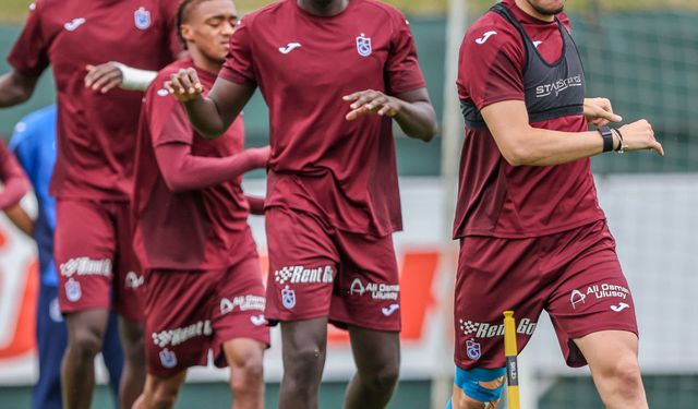 Trabzonspor’da yeni sezon hazırlıkları sürüyor