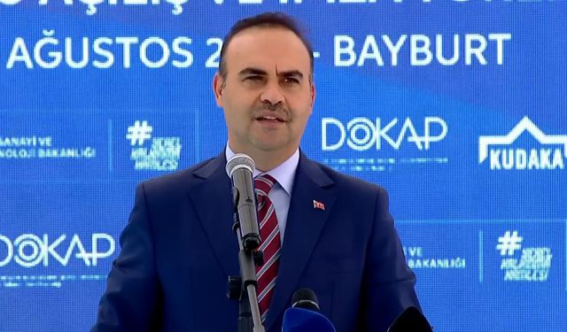 Bakan Kacır Üretimi ve istihdamı Anadolu'nun dört bir köşesine yayıyoruz