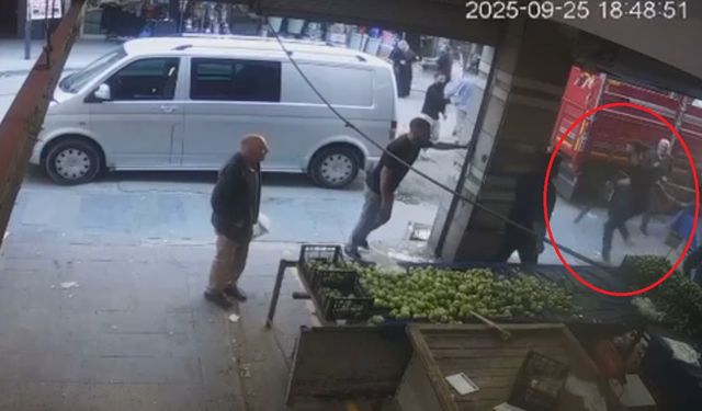 Ankara'da pazarcılar arasında silahlı ‘tezgah yeri' kavgasına ait kamerası görüntüleri ortaya çıktı