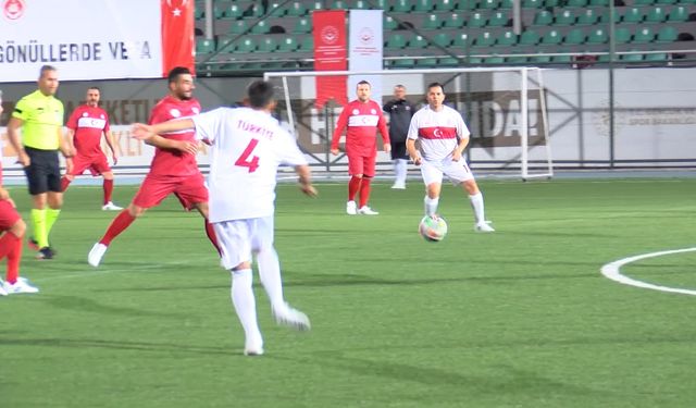 Bakanlıklardan Gaziler Günü'ne özel futbol müsabakası