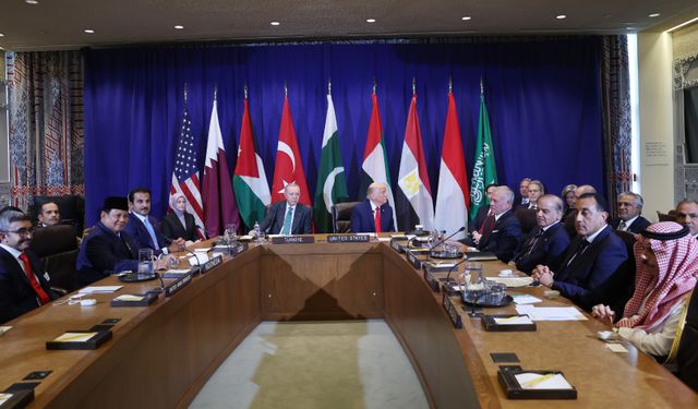 Cumhurbaşkanı Erdoğan, ABD Başkanı Trump ile Gazze Konulu Bölgesel Toplantı'ya katıldı