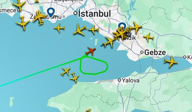 Sabiha Gökçen Havalimanı'nda uçaklara deprem uyarısı