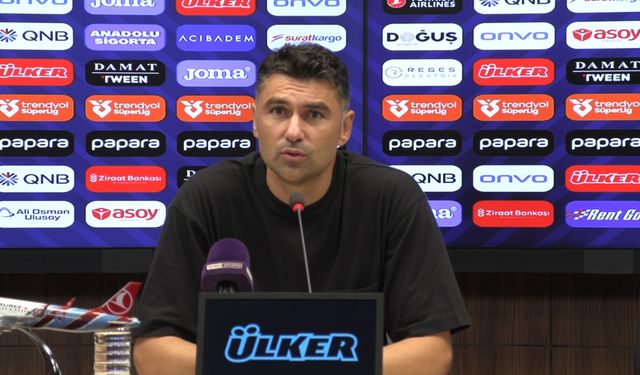Trabzonspor-Gaziantep FK maçının ardından