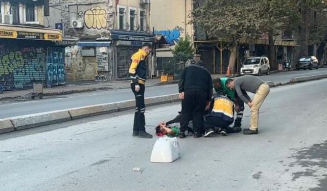 Beyoğlu’nda Yol Çalışması İhmali: İşçinin Bacağı Kırıldı!