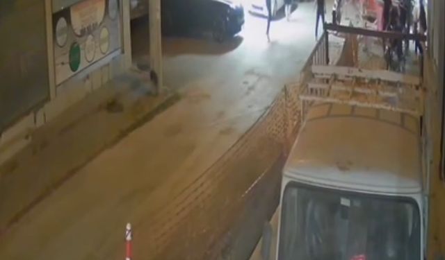 Adana'da, alacak kavgası kamerada