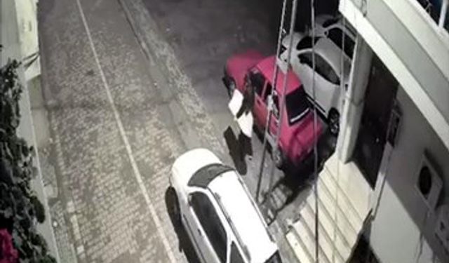 Avcılar'da otomobilden 20 bin lira değerindeki ses sistemini böyle çaldı