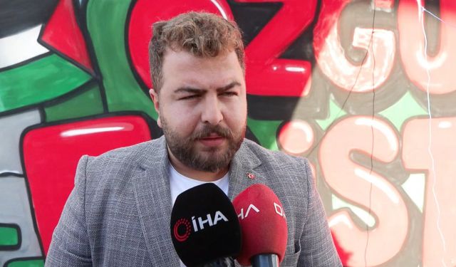 Bağcılar'da Gazze'deki kız çocukları için balon uçuruldu