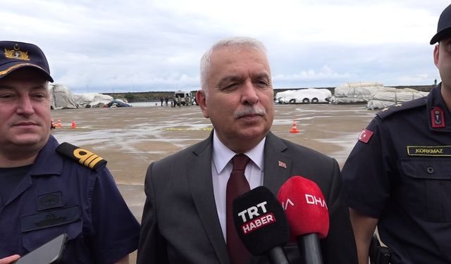 Balıkçıların bulduğu insansız deniz aracı imha edildi