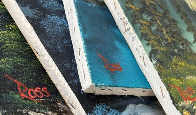 Bob Ross'un tabloları kamu televizyonlarına destek için satışa çıkıyor