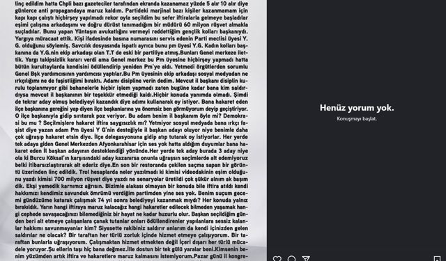 Burcu Köksal: Parti içinde beni istemeyenlere inat, hiçbir yere gitmiyorum