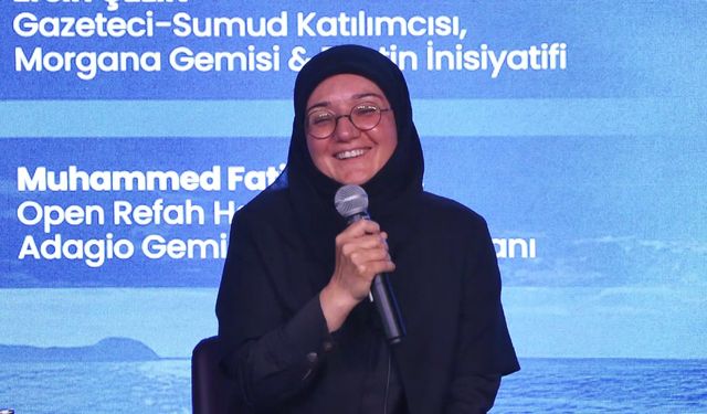 Küresel Sumud Filosu aktivistleri 'Özgür Filistin' paneline katıldı
