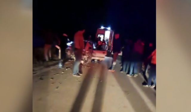 Polatlı'da otomobil traktöre çarptı: 1 ölü, 1 yaralı