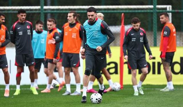 A Millî Takım'da Bulgaristan maçı hazırlıkları sürüyor