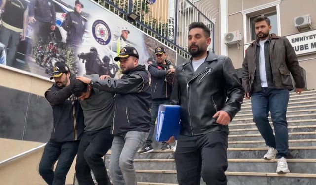 Beyoğlu'nda haraç için iş yeri kurşunlayan örgüt üyeleri adliyeye sevk edildi