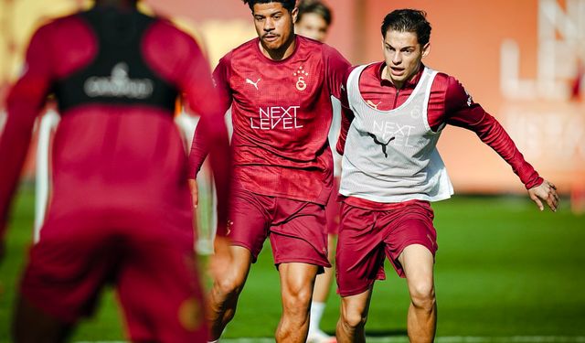 Galatasaray, Gençlerbirliği maçı hazırlıklarını sürdürdü
