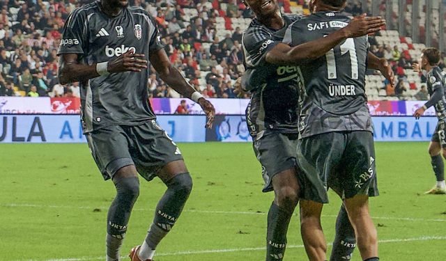 Hesap.com Antalyaspor - Beşiktaş: 1-3