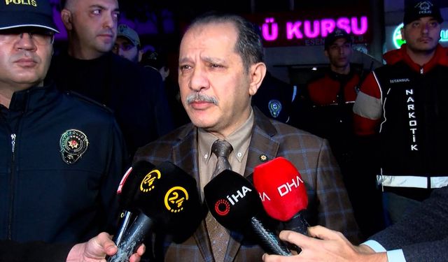 İstanbul İl Emniyet Müdürü Yıldız, Esenyurt'ta denetime katıldı