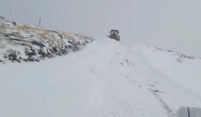 Şırnak'ta kardan kapanan 6 köy yolu ulaşıma açıldı
