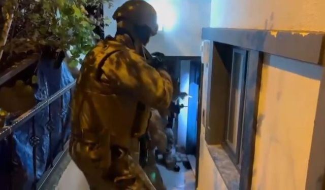 Sultanbeyli'de suç örgütüne operasyon; 13 şüpheli tutuklandı