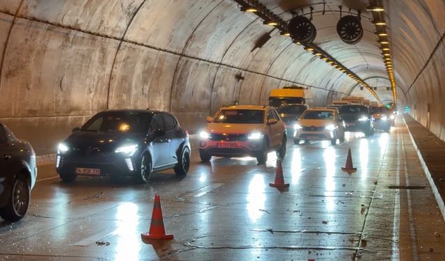 Dolmabahçe-Bomonti tünelinde kaza; araca çarpan motosiklet sürücüsü ağır yaralandı