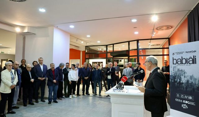 Küçükçekmece'de Babıali sergisi açıldı