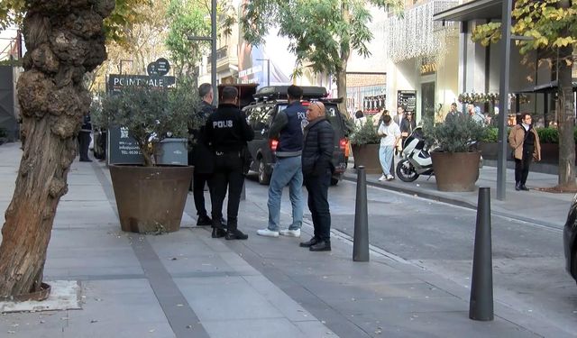 Nişantaşı'nda mağaza kurşunlandı