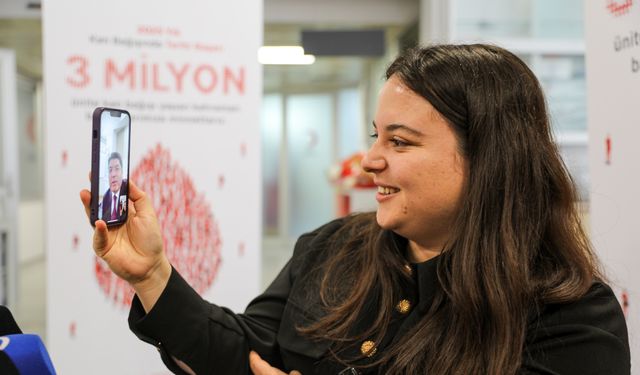 Türk Kızılay, 3 milyon ünite kan bağışı hedefine ulaştı