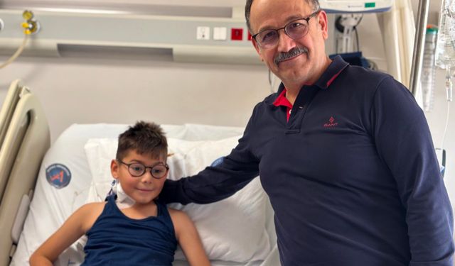 11 yaşındaki Bekir, adını taşıdığı dedesinin böbreği ile yaşama sarıldı