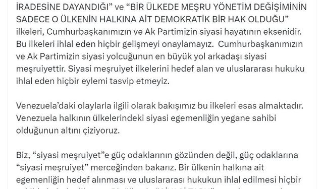 AK Parti'li Çelik: Uluslararası hukuku ihlal eden hiçbir eylemi tasvip etmeyiz