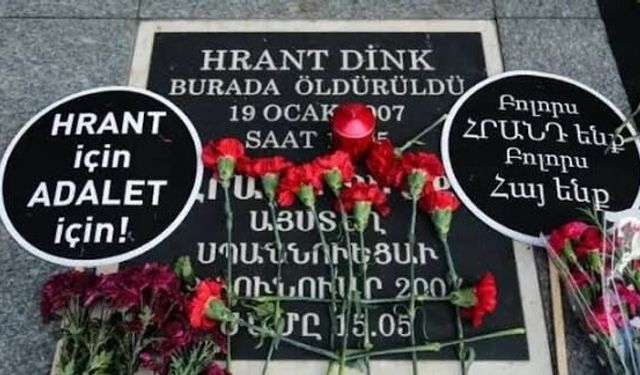 Hrant Dink ölümünün 19'uncu yılında anıldı