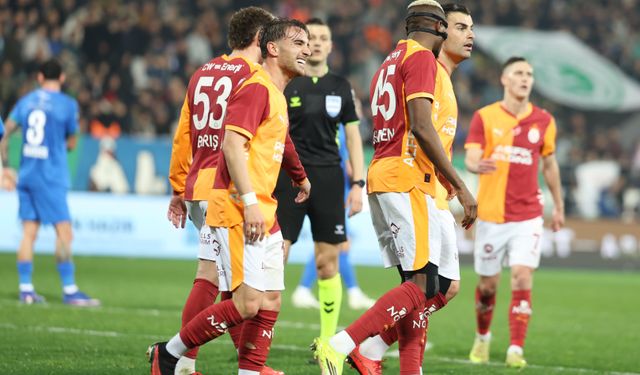 Rize’de Aslan Farkı Galatasaray’dan 3 Gollü Zafer