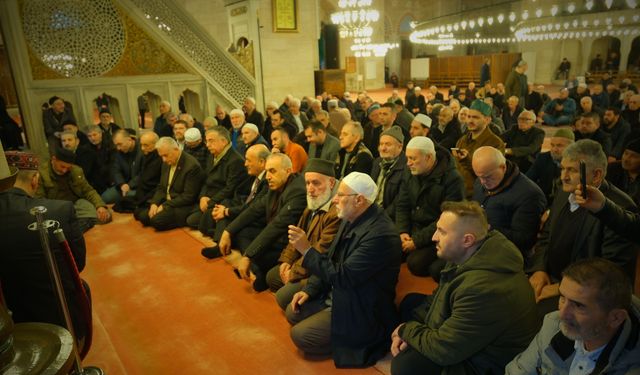 Erzincan Şehitleri Şehzade Camii’nde Dualarla Anıldı