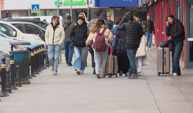 15 Temmuz Demokrasi Otogarı'nda bayram hareketliliği