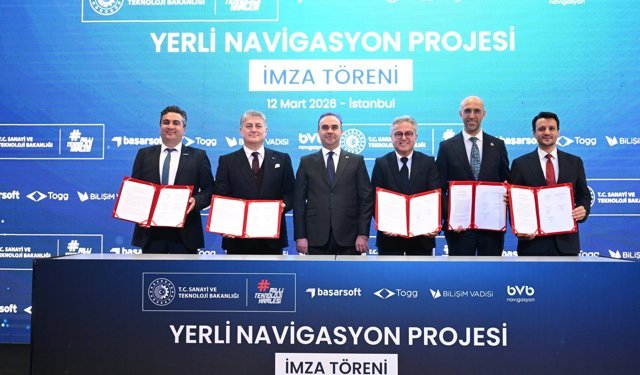 Bakan Kacır, 'Yerli Navigasyon Projesi' imza törenine katıldı