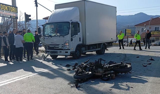 Motosikletiyle kaza yapan Goncagül öldü