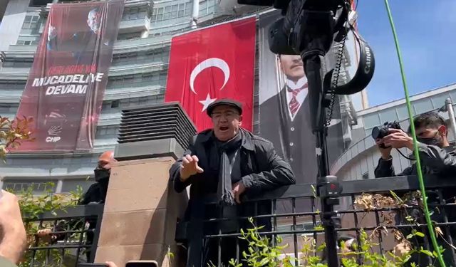 CHP Genel Merkezi'nde tahliye gerginliği (3)