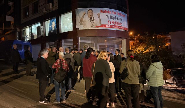 CHP Tunceli İl Başkanlığı'ndan Özgür Özel'e destek