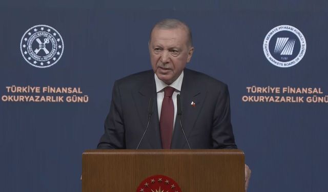 Cumhurbaşkanı Erdoğan: İstanbul'u küresel bir finans merkezi yapmak için yoğun bir mesai harcıyoruz / Görüntü eklendi
