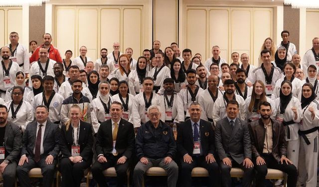 Dünya Taekwondo Federasyonu Başkanı Chungwon Choue İstanbul'da