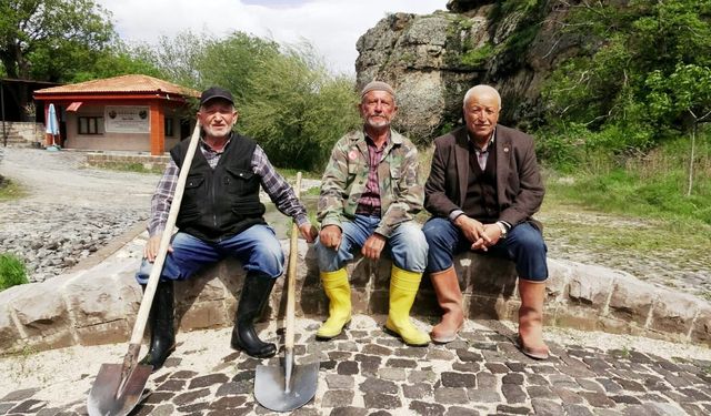 Erdemli Vadisi'nde selin zarar verdiği alanlara 'imece' usulü tadilat