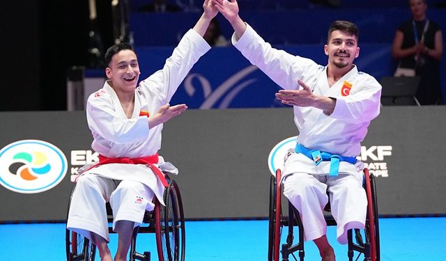 Milli para karatecilerden Avrupa Şampiyonası'nda 1 altın ve 1 gümüş madalya