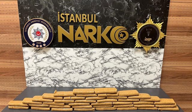 Sultanbeyli'de uyuşturucu operasyonu: 17 kilogram eroin ele geçirildi