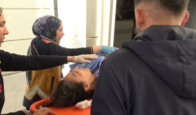 Süt sağma makinesinde akımına kapılarak ağır yaralandı