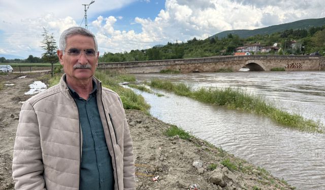 Tokat'ta taşkın nedeniyle, tarım arazileri su altında kaldı