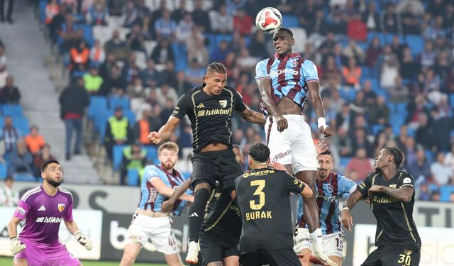 Trabzonspor'da Onuachu, Sörloth'u geride bıraktı