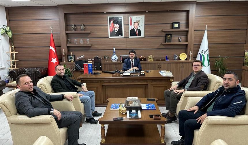 SUBÜ Rektörü Mehmet Sarıbıyık, Abone Haber ekibini ağırladı