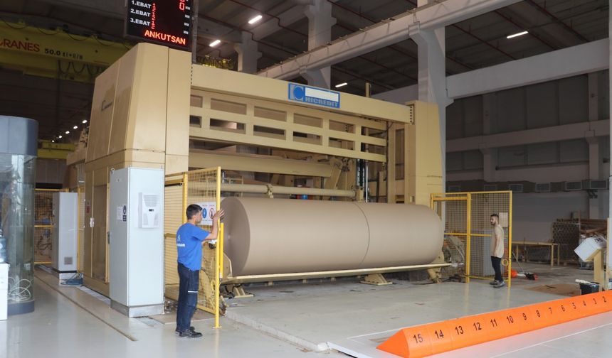 Anadolu'nun en büyük 105'inci şirketi Ankutsan, Adana'da kağıt fabrikası açtı