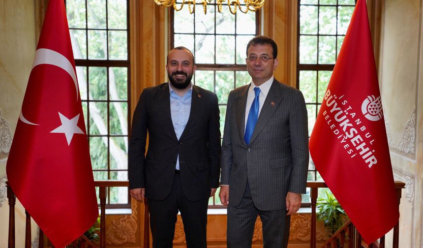 CHP Parti Meclis Üyesi Ozan Işık, İBB Başkanı İmamoğlu’nu ziyaret etti