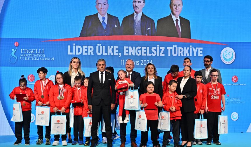 MHP genel merkezinde, 'Lider Ülke, Engelsiz Türkiye' etkinliği düzenlendi