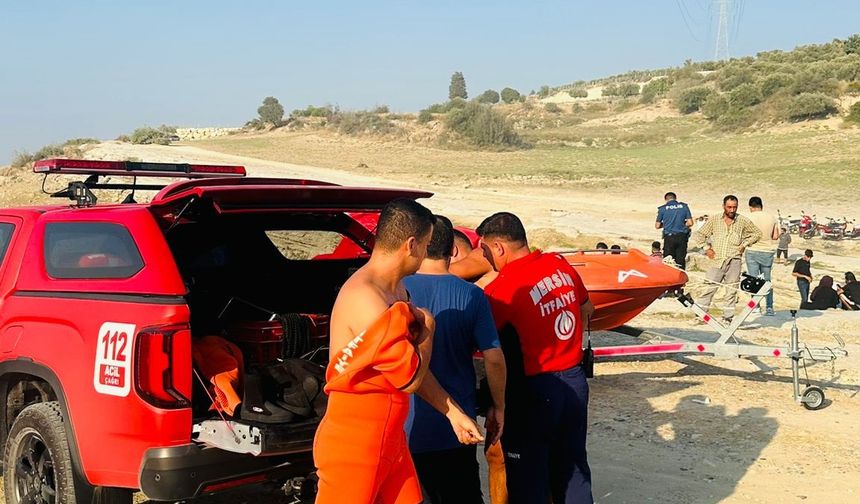 Tarsus Berdan Baraj Gölü'ne giren genç boğuldu